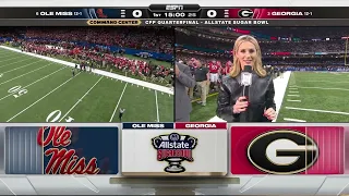 2026 CFP Quarterfinal Command Center Ole Miss vs Georgia 1-1-2026 College Football FULL GAME