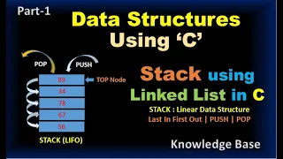 Stack Using Linked List Part-1 Data Structures