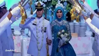 sholawat yahabibal qolbi pernikahan tni yang bikin baper