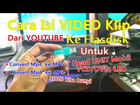 Download MP3 Cara Ubah MP4 ke Format MPG Buat Di Putar Di Head Unit Mobil dan VCD/DVD