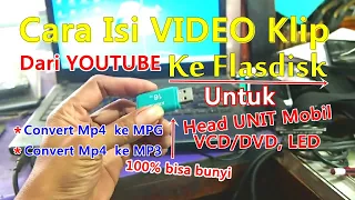 Cara Ubah MP4 ke Format MPG Buat Di Putar Di Head Unit Mobil dan VCD/DVD