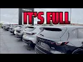 Mazda Dealership Completely Full