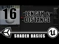 Length Distance - Shader Graph Basics
