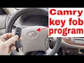 Toyota Camry Key Fob Programming 2002-2006