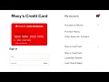 How to Log In and Add Macys Credit Card to the Wallet