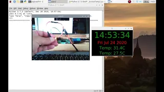 Heating Security Control Part 16 - Raspberry Pi coding python tkinter gui