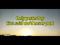 Download Lagu Before You Go (lyrics) - Matt Monro