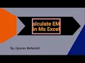 How to Calculate EMA in Excel Exponential Moving Average Step-by-Step in 6 minutes