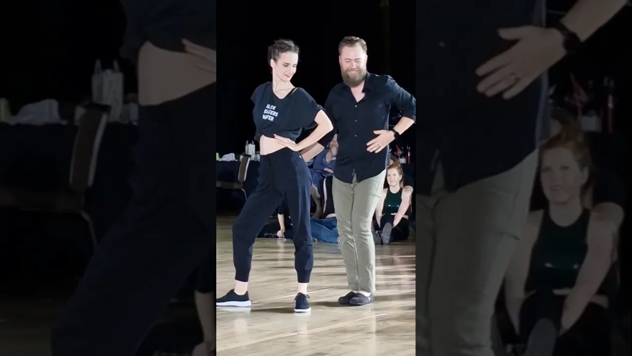 Ben is such a goofball 😂 #improv #westcoastswing