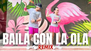 baila con la ola zumba dance workout
