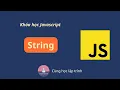 JavaScript - Lesson 5 Working with Strings and Template Literals in JavaScript