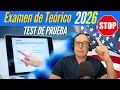 NUEVO EXAMEN DE CONDUCIR EN ESPANOL 2026 - TODO LO QUE NECESITAS ESTUDIAR