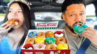 Trying To Eat The ENTIRE Krispy Kreme Pokemon Box