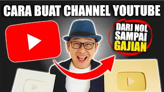 cara buat channel youtube 2024 step by step tutorial youtuber pemula