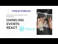 Reactjs Tutorial - Click Events for beginners