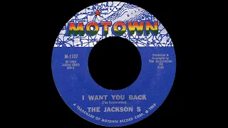 The Jackson 5 ~ I Want You Back 1969 Soul Purrfection Version
