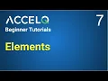 AccelQ Beginner Tutorials 7 Elements Identification in AccelQ