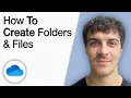How to Create Folders and Files in Microsoft Onedrive 2025 Full Guide