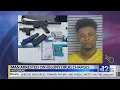 Man arrested for multiple felonies in Hattiesburg