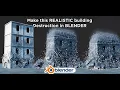 Blender REALISTIC Building Destruction Tutorial in Under 11 Minutes