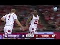 1 000 Career Points for John Blackwell vs Northwestern Wisconsin Men s Basketball