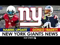 Christian Gonzalez TRADE MAJOR Malik Nabers Update New York Giants News