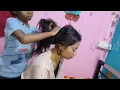 Download Lagu Asmr my student bharti is doing amazing hair style..