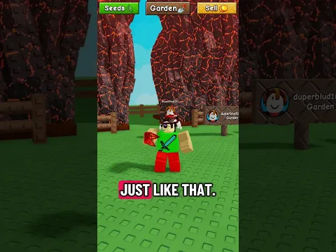 Hacker Makes Me RICH in Grow a Garden 2 #roblox #growagarden #growagarden2