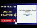 Click Counter Coding Practice 4 REACT JS NxtWave CCBP 4 0