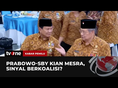 Momen Kedekatan SBY dan Prabowo