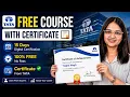 TATA FREE Course Certificate in just 15 Days No Fees Apply Now