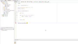 NetBeans PHP Tutorial - Quicksort Algorithm