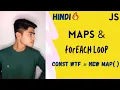 Javascript Maps in Hindi ForEach Loop in Map JavaScript