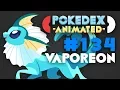 Pokedex Animated - Vaporeon