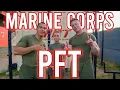 US Marine Fitness Test - How To Score 300 On The PFT Pullups Crunches 3-Mile Run