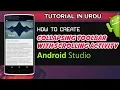 Android Studio Tutorial - How to Create Collapsing Toolbar with Scrolling Activity Tutorial in Urdu