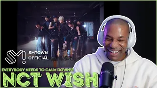 nct wish sticky mv reaction everybody needs to calm down 