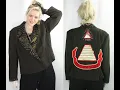 Evan Picone 18 W - Vintage Made in USA Olive Green Desperately Seeking Susan Madonna Inspired Jacket