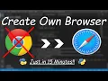 Create Your Own BROWSER with Python Python Projects Python Junior Programmer