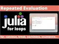 For loops in Julia eachindex enumerate - Learn Julia