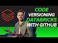 Code versioning in Databricks with GitHub
