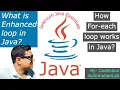 Java Loops-Part2 What is Enhanced loop in Java How for-each loop works in Java