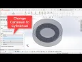 Plotting 3D EMS results in Cylindrical Coordinate System