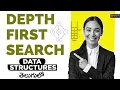 DFS Depth First Search in Data structure in Telugu