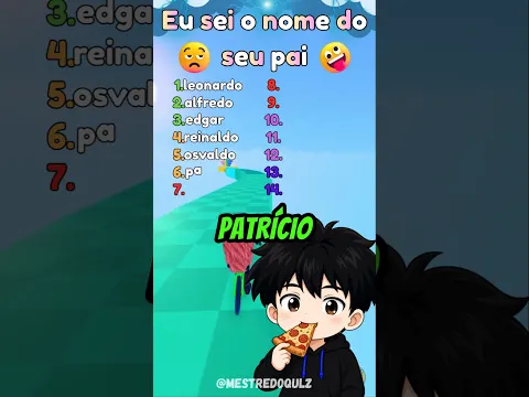 SE O NOME DO SEU PAI APARECER NESSE VÍDEO... 🤭😬 #quiz #roblox #shorts