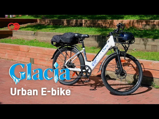 Gyrocopters Glacia E-Bike - 93 km PAS Range, 650W Peak Power