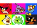 Angry Birds Transform - Angry Birds Coloring Pages For Learning Colors
