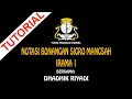 Download Lagu TUTORIAL dan NOTASI BONANG BARUNG dalam LADRANG SIGRA MANGSAH laras SL Manyuro Bag. 2