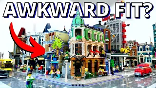 Placing the 2022 Modular (Boutique Hotel) In My LEGO City!