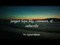 Download Lagu Tasya rosmala ft  Ndarboy Genk -  Iseh Sayang (Lyric) | LYRICS MUSIC